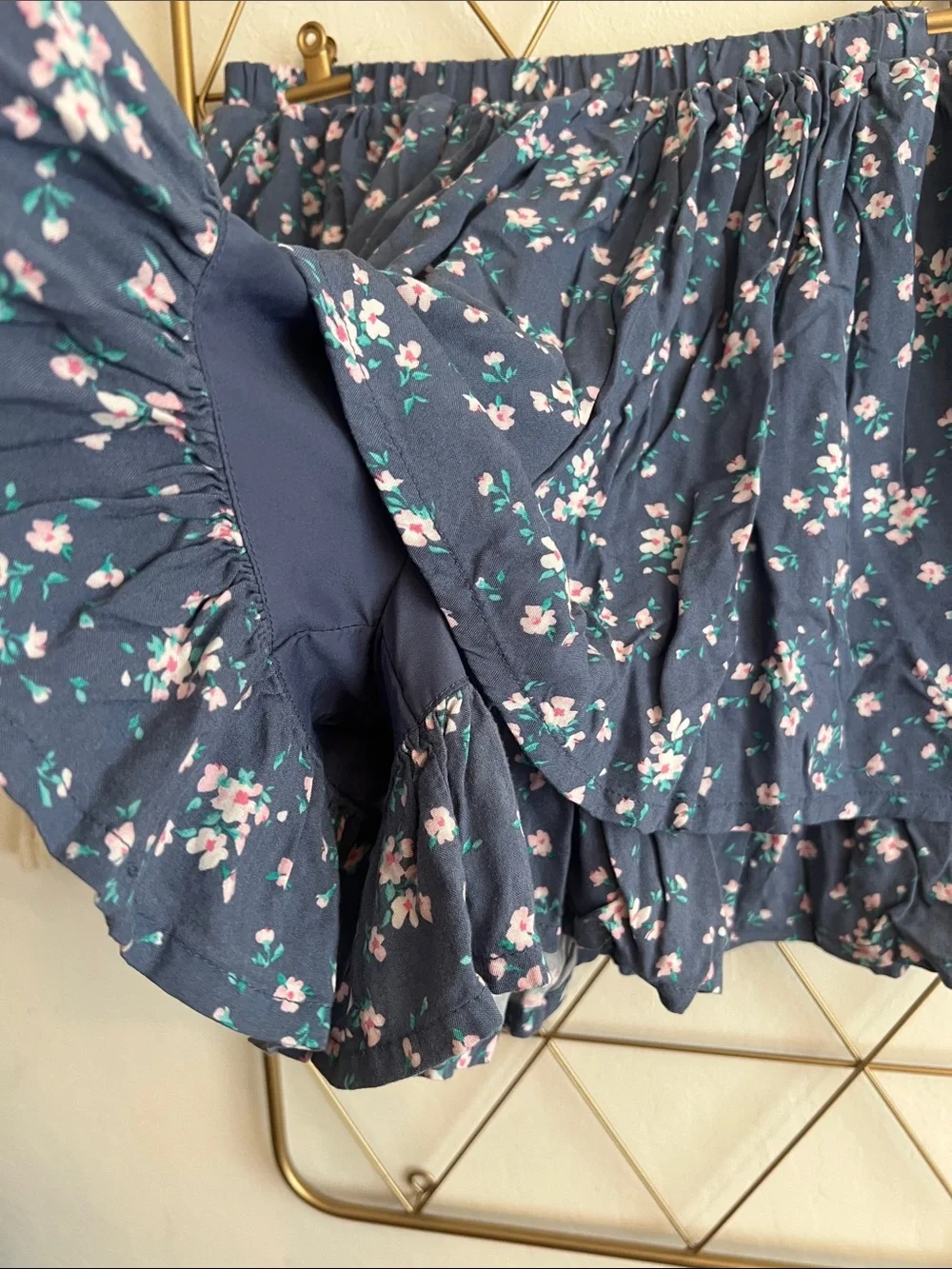 XL (14-16) | Old Navy Girls High Waisted Floral Skort